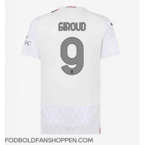 AC Milan Olivier Giroud #9 Udebanetrøje Dame 2023-24 Kortærmet